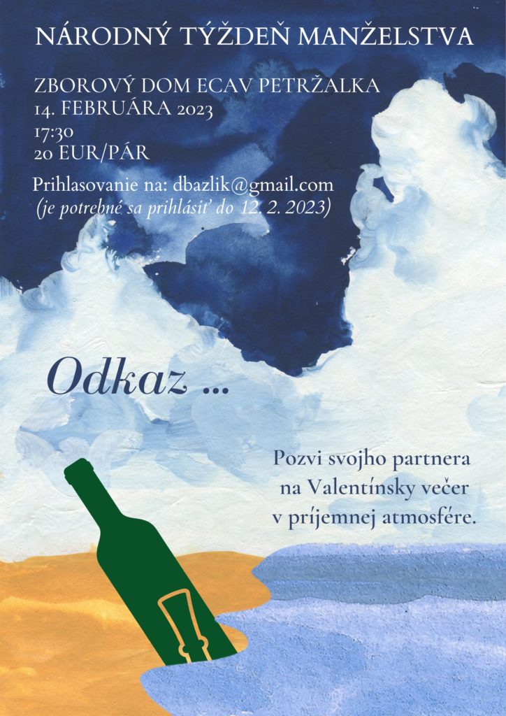 Valentínsky večer odkazov 14.2.2023 o 17:30