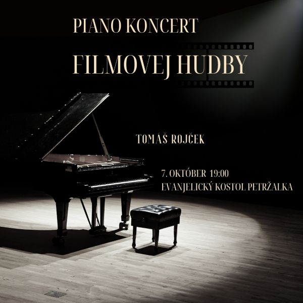 piano koncert filmovej hudby